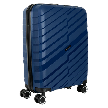 Travelwize Java PP 4-Wheel Spinner 55cm Luggage - Azure