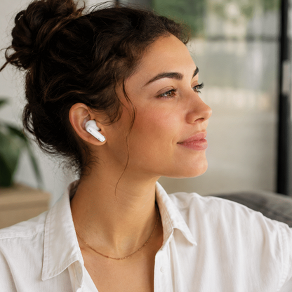Volkano Sleek Series TWS Earphones - White