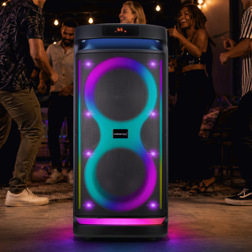 VolkanoX Paramount Series 8" Bluetooth Party Speaker - 80w
