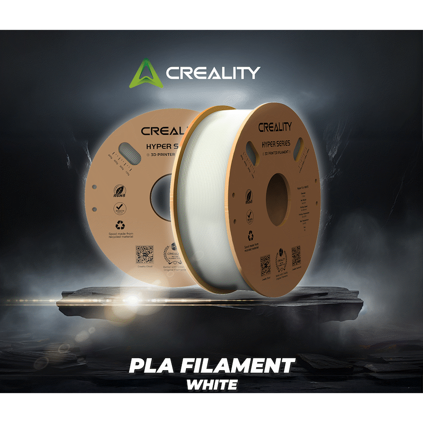Creality Hyper PLA High-Speed White Filament 1kg