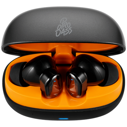 Pro Bass Flex Series TWS Earphone - Black + Orange