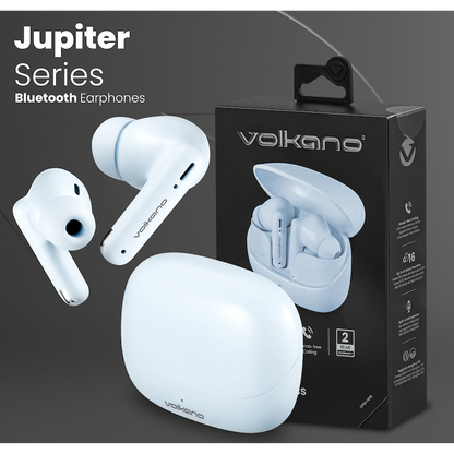 Volkano Jupiter Series TWS Earphones - Pastel Blue