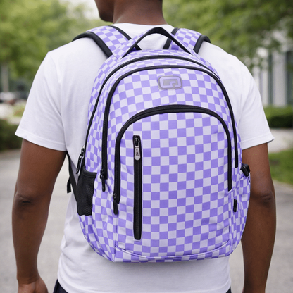 Quest Checker Senior Scholar Backpack Purple