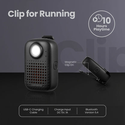 Volkano Flex Bluetooth Wireless Speaker - Black