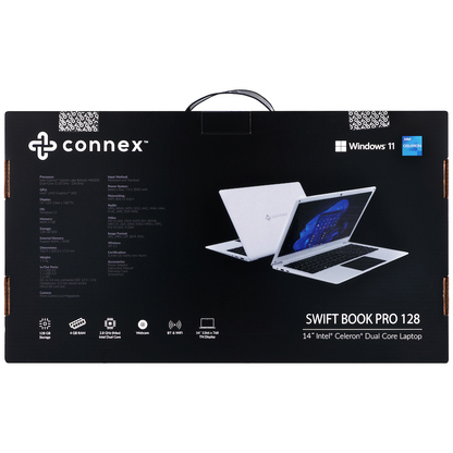 Connex Laptop SwiftBook PRO X - 14" Celeron N4020 8GB/256SSD W11HOME