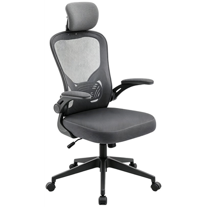 Everfurn Stagio Ergo Office Chair - High Back - Grey