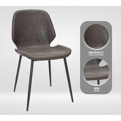Everfurn Helix Dining Chair - Single
