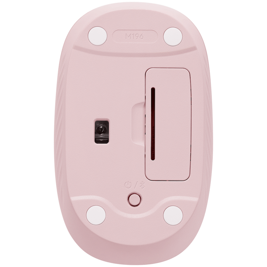 Logitech(R) M196 Bluetooth Mouse - Rose - BT