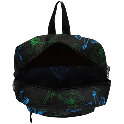 Quest Neon Sneakers 4-Piece Backpack Combo - Black