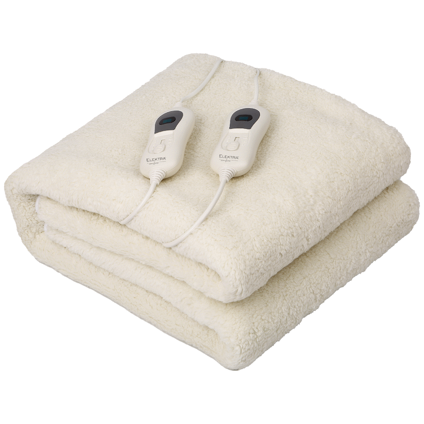 Elektra Comfort Electric Blanket - King - Fur
