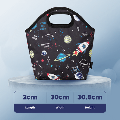 Quest Planets Value Lunch Cooler Black