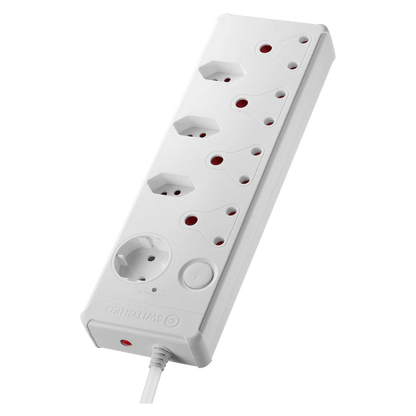 Switched Medium Surge 8-Way Multiplug 0.5m