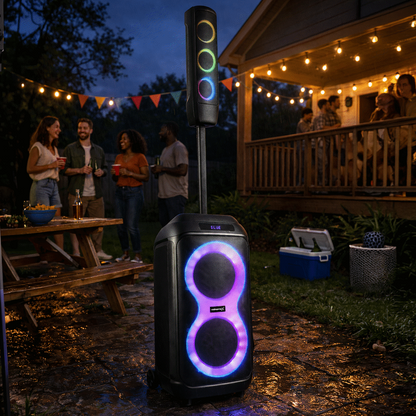 VolkanoX Infinity Series Dual 8" Tower Speaker