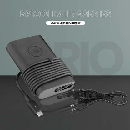 Volkano Brio Slimline series Type-C 65W Laptop Charger