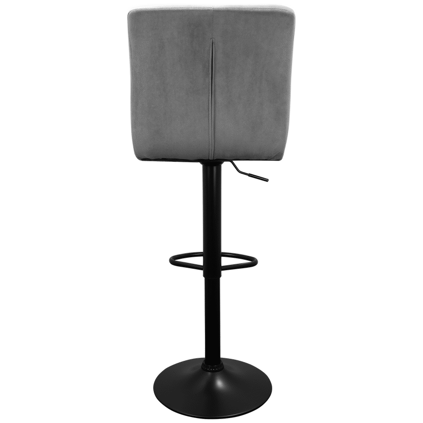 Bayer Large Barstool Grey with black base - Single