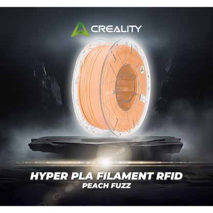 Creality Hyper PLA Filament RFID Peach Fuzz