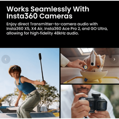 Insta360 Mic Pro -1 TX + 1 RX