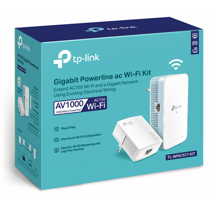 TP-Link TL-WPA7517 KIT AV1000 Powerline Wi-Fi Kit
