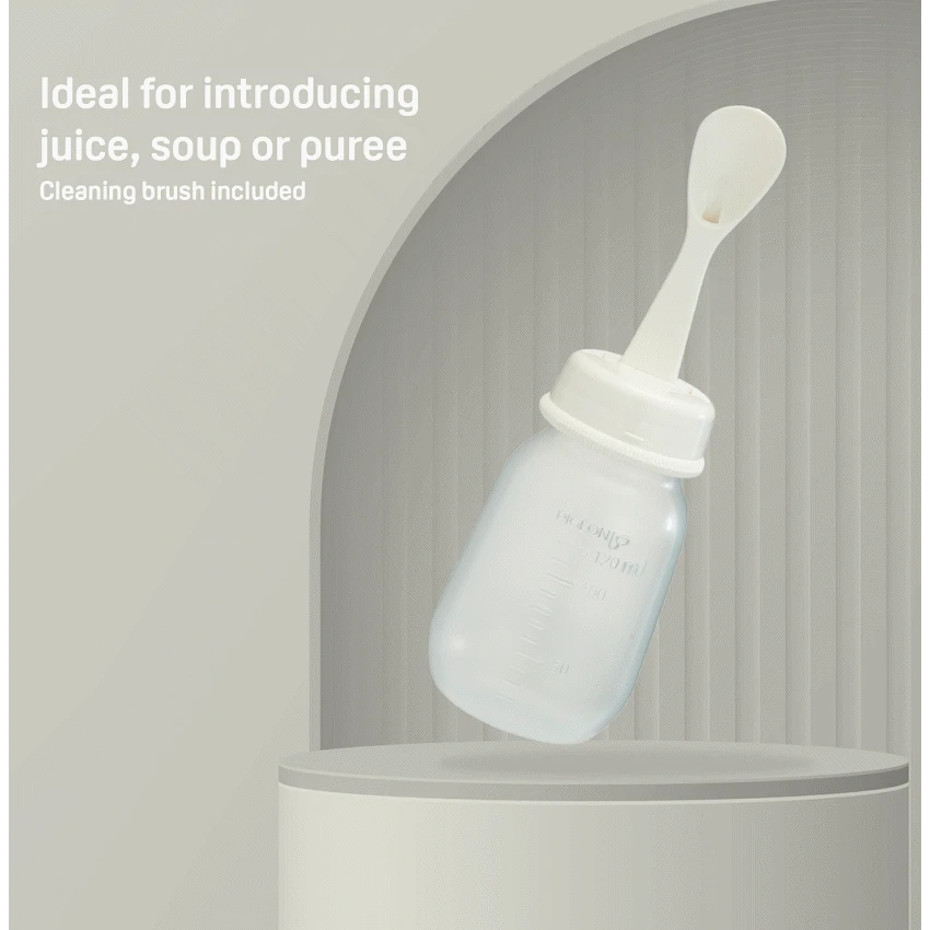 Pigeon - Weaning Bottle + Spoon (D328)