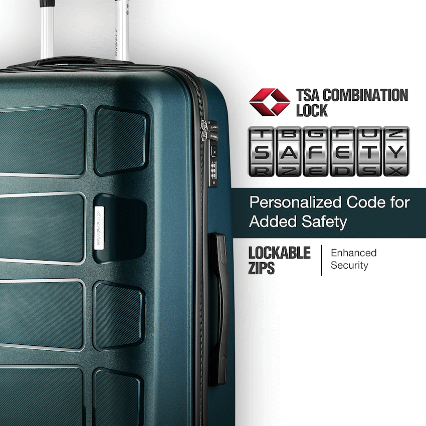 Travelwize Tourer PP 75cm 4-wheel Spinner Luggage Petrol