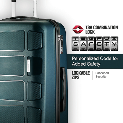Travelwize Tourer PP 75cm 4-wheel Spinner Luggage Petrol