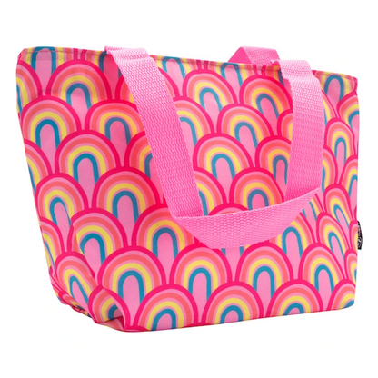Quest Rainbow Value Lunch Bag - Pink