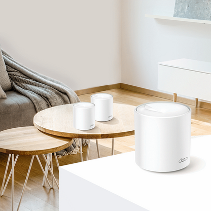 TP-Link Deco X60 (3-Pack) AX5400 Whole-Home Mesh Wi-Fi 6 System (Tri-Band)