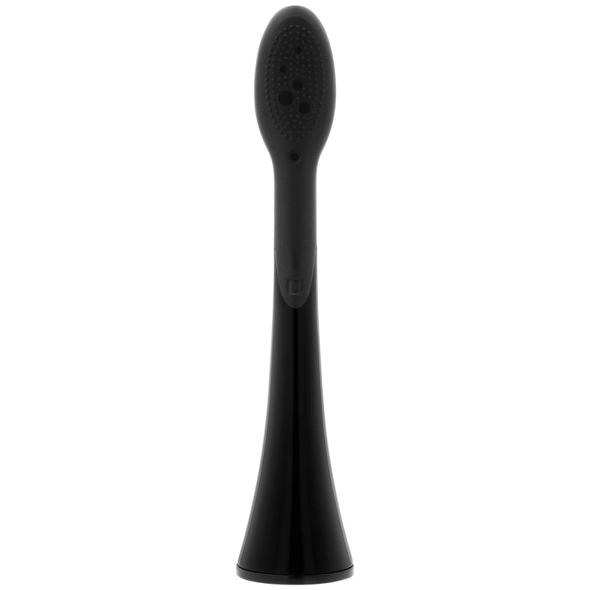 2 Replacement toothbrush heads - Black