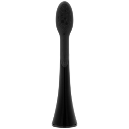 2 Replacement toothbrush heads - Black