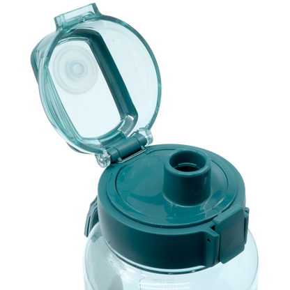 Snappy Tritan Bottle with straw 1lt Teal ( Order in Qty of 6)