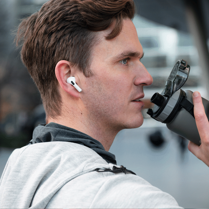 Amplify Note X 3 Series TWS Earphones - White Case + Black Cover