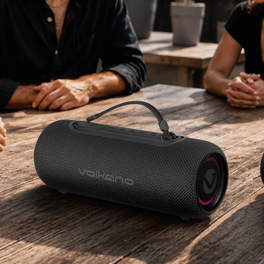 Volkano Mini Mamba 2.0 Series Bluetooth Speaker - Black