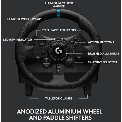 Logitech(R) G923 PS Trueforce Racing Wheel and Pedals for PS & PC
