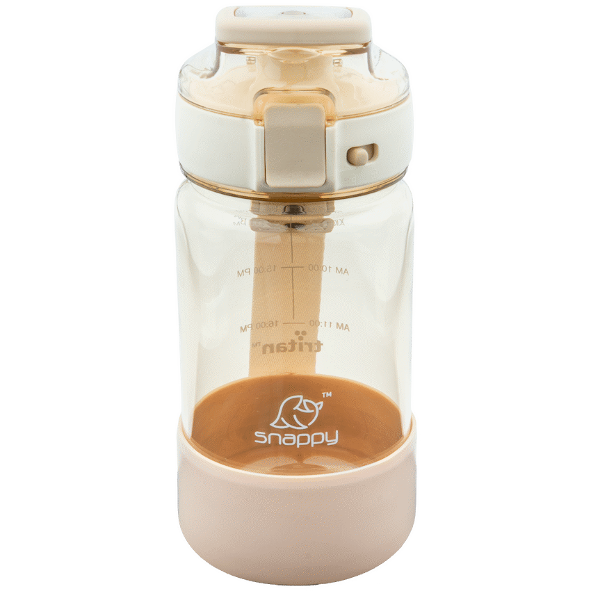 Snappy Tritan Bottle with straw 520ml Vanilla ( Order in Qty of 6)