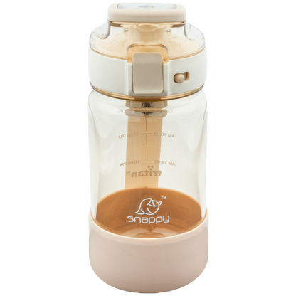 Snappy Tritan Bottle with straw 520ml Vanilla ( Order in Qty of 6)