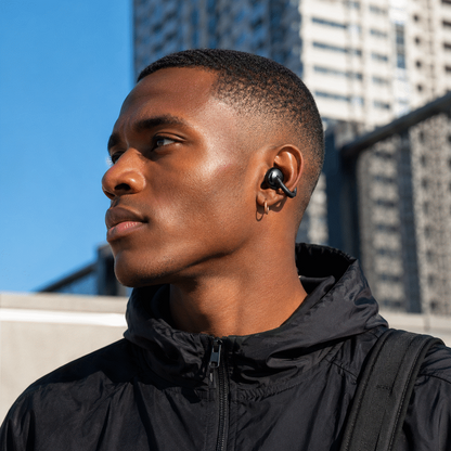 Amplify Tempo Series OWS Clip Earphone - Black