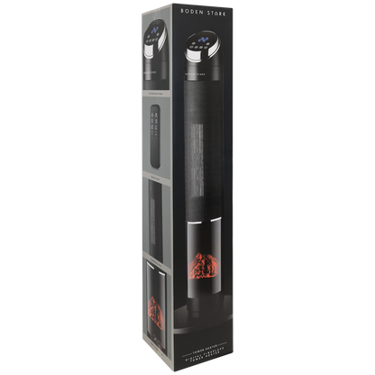 Boden Stark Digital Fireplace Tower Heater
