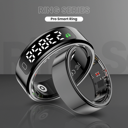 Volkano Ring Series Ring Pro Smart Ring with Charging Case - 19.9mm