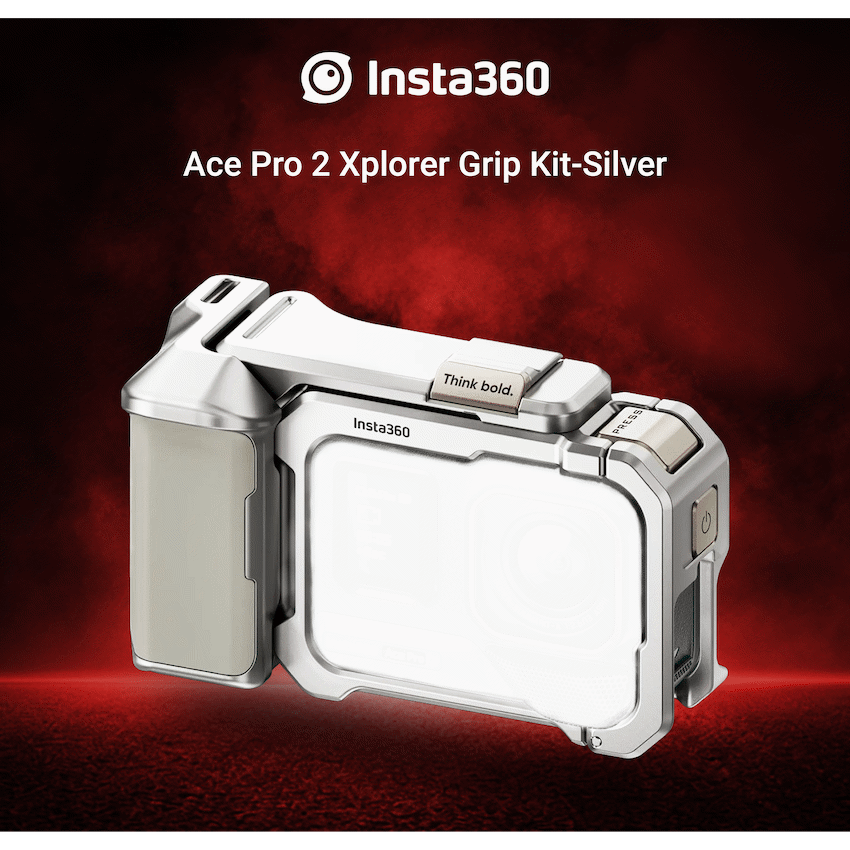 Insta360 Ace Pro 2 Xplorer Grip Kit-Silver