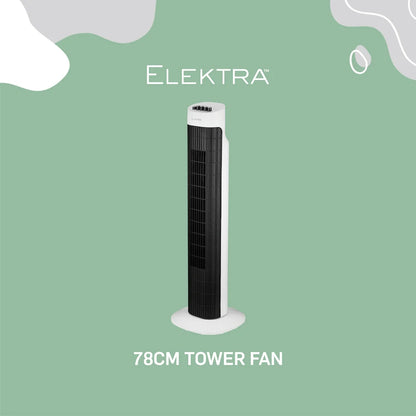 Elektra 78cm Tower Fan
