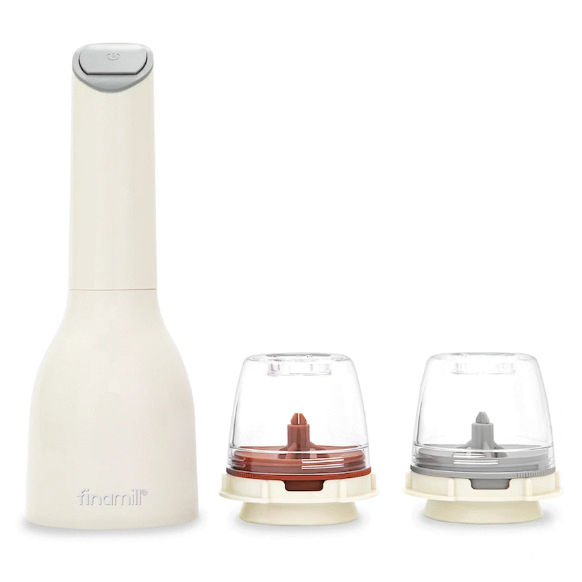 Finamill Battery-Operated Grinder - Soft Cream