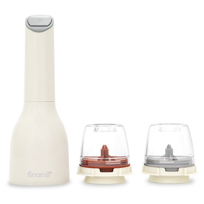 Finamill Battery-Operated Grinder - Soft Cream