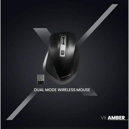 VolkanoX Amber series BT Tri-Mode Rechargeable Mouse