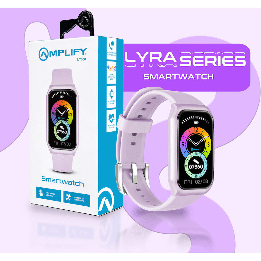 Amplify Lyra Series Smartwatch - Purple
