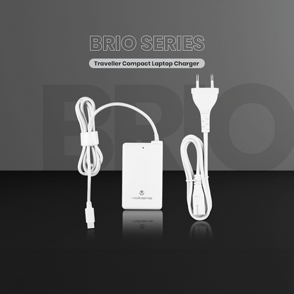 Volkano Brio Traveller Compact 65w GaN Laptop Charger