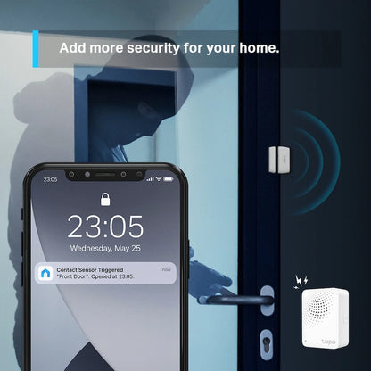 TP-Link Tapo T110 Smart 868mhz Door/Window Sensor with CR2032 Battery
