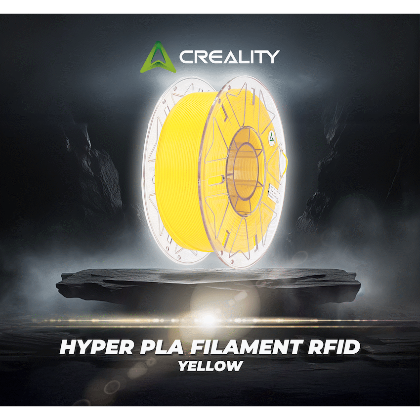 Creality Hyper PLA Filament RFID - Yellow