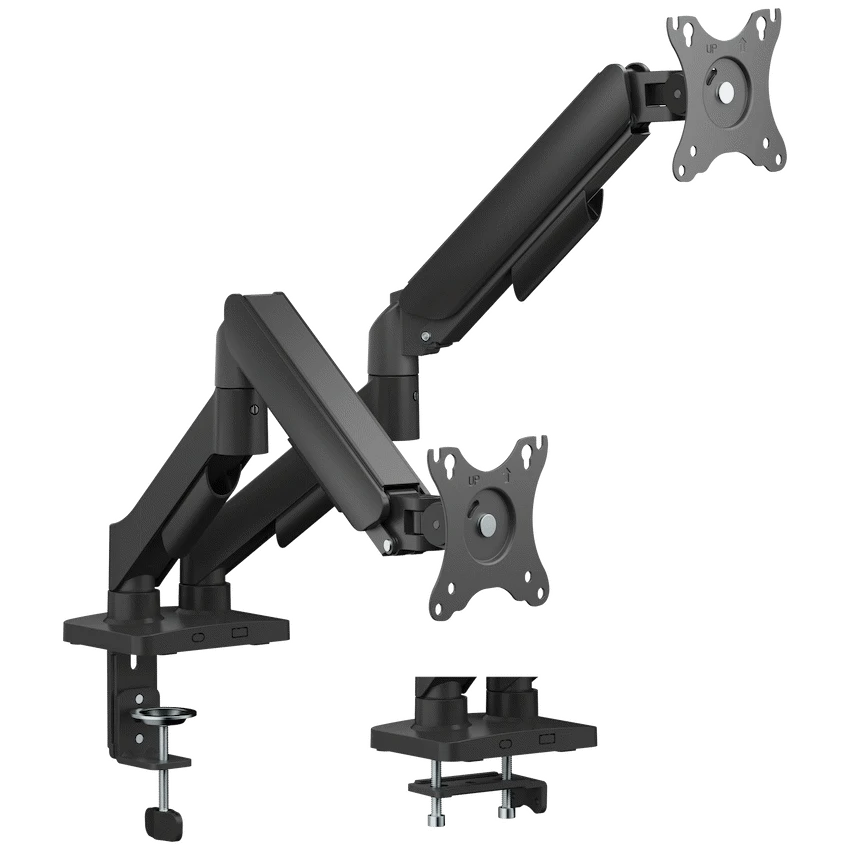 Volkano Steel Series Full Motion Dual Monitor Desk Mount 17" - 32"