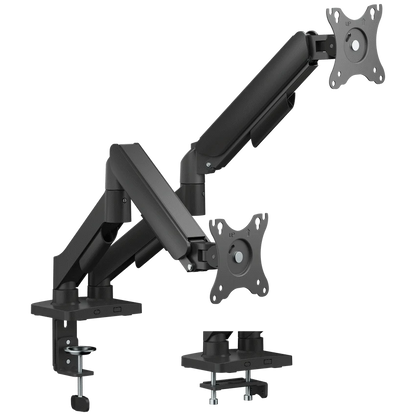 Volkano Steel Series Full Motion Dual Monitor Desk Mount 17" - 32"