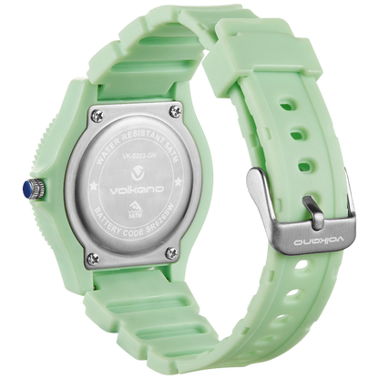 Volkano Mallow Series Kids Analogue Watch - Green
